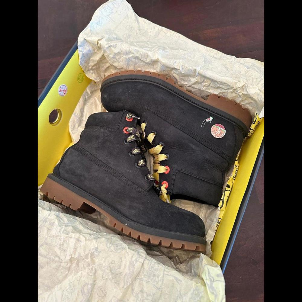 Timberland 6” Boot SpongeBob Black (Men’s 5.5)